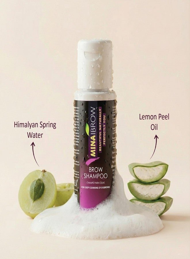 MinaiBrow Mina Brow Shampoo, Deep Cleansing, Pre-tinting And Safe Cleaning Of Eyebrows| Paraben & Sulfate Free & Non-Irritating| Vegan And Cruelty-free 30ml, Eyebrow Cleaning Sampoo For Unisex - Image 4